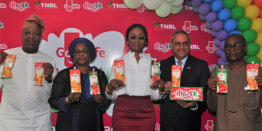 Tolaram Group Enters The Nigerian Beverage Market With The Launch Of “Goodlife Magik Fruit Drink”.