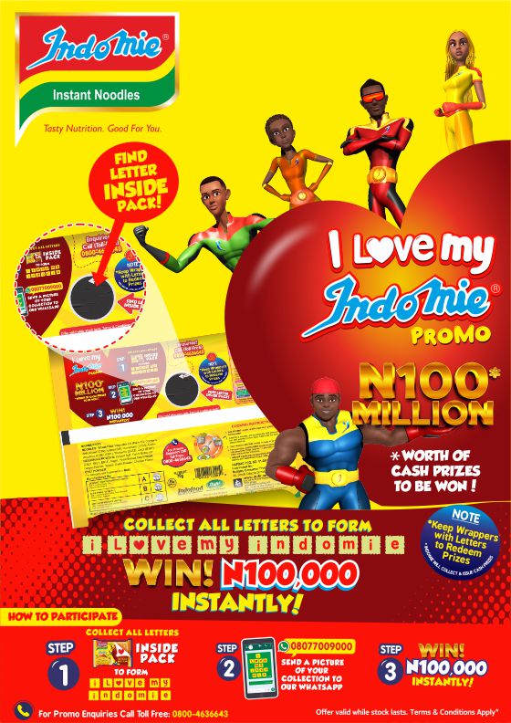 Indomie Rewards Consumers with “I Love My Indomie” Campaign