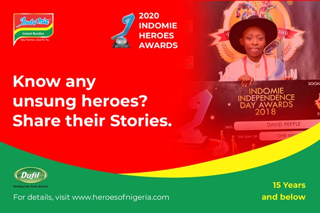 2020 Heroes Awards: Indomie’s Nationwide Search for Extraordinary Children Heats Up